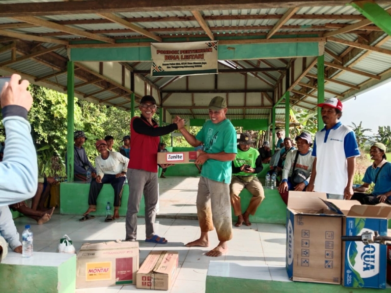 Bantuan Insektisida Untuk Petani, Gapoktan Bhuana Jaya Gelar Program Gerdal